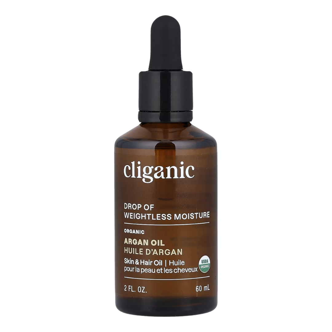 Cliganic Organic Argan Oil for Skin & Hair, 2 oz / 60 ml