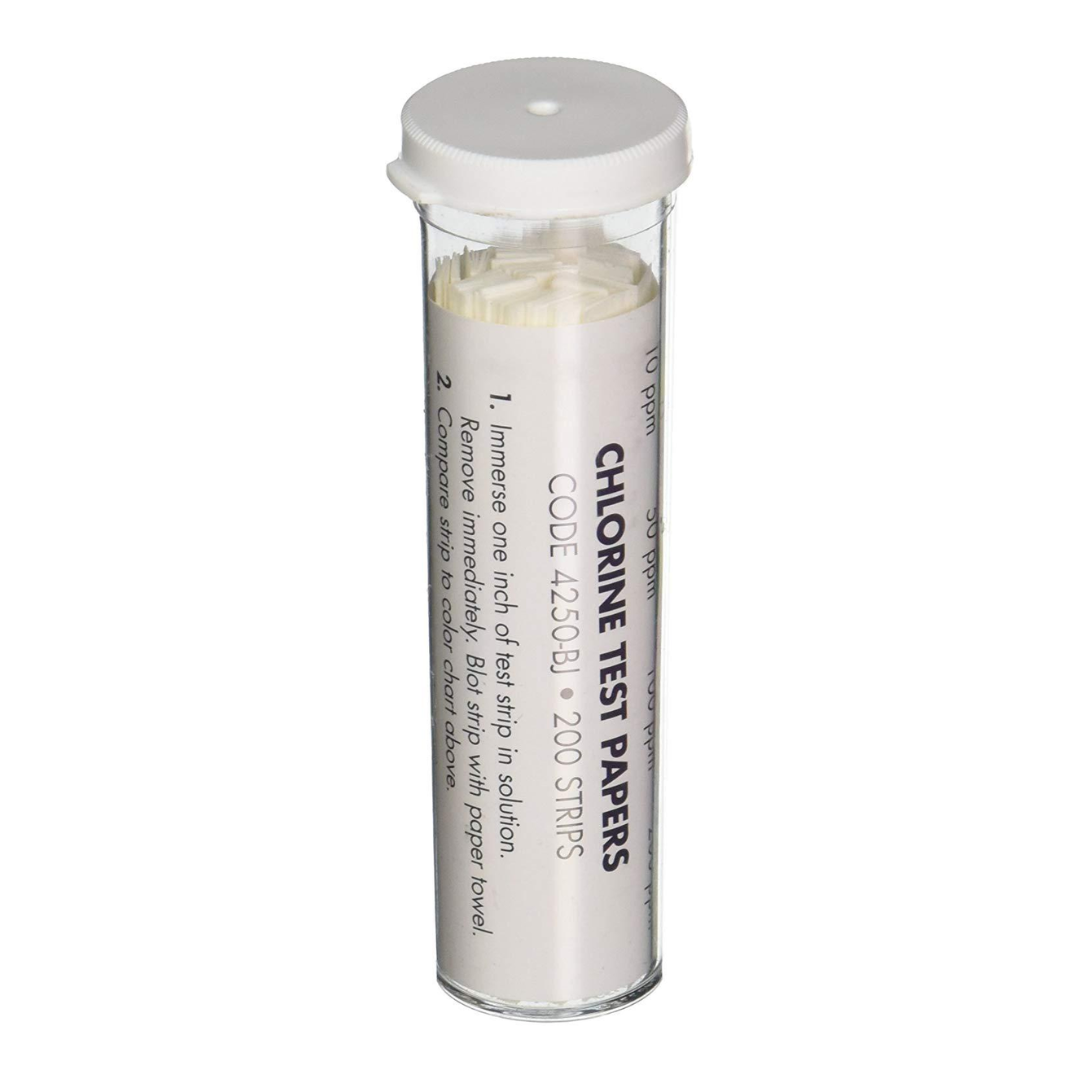 LaMotte 4250-BJ Chlorine Test Strips, Sanitizer Strength PACKAGING MAY VARY