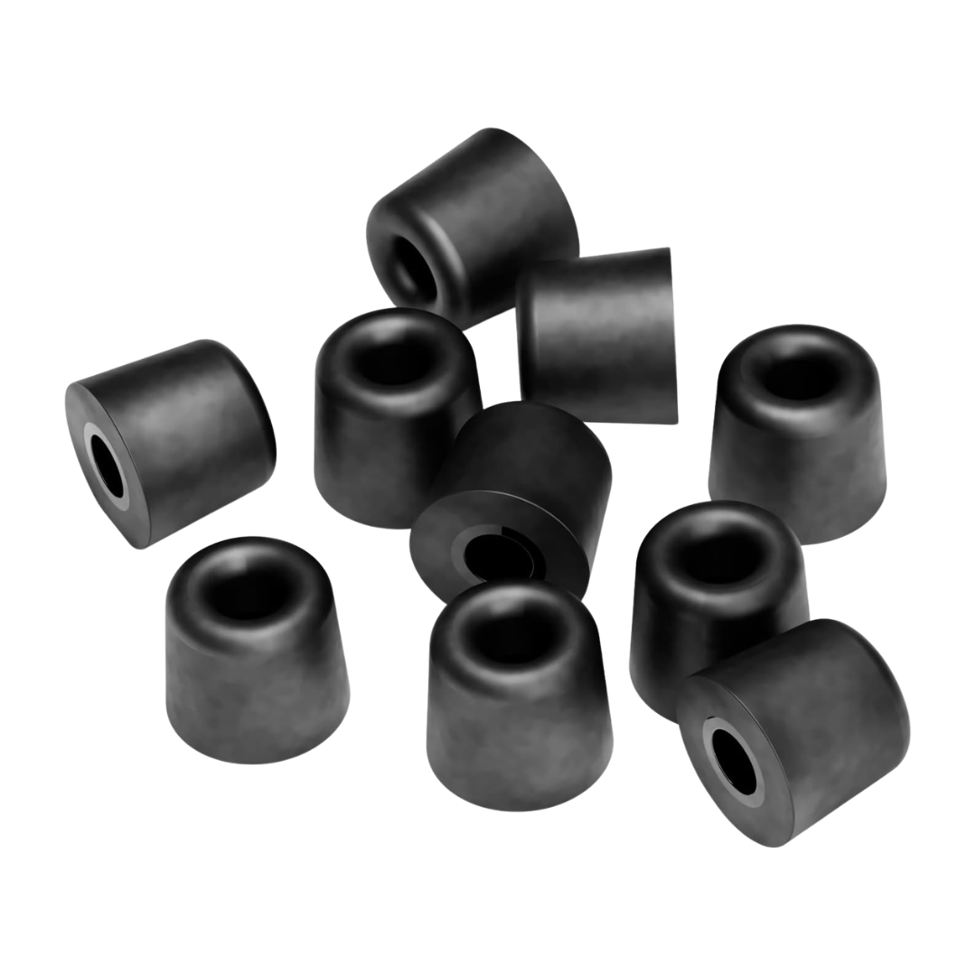 Decibullz Custom Molded Earplug Replacement Foam Tips Medium, 5 Pack