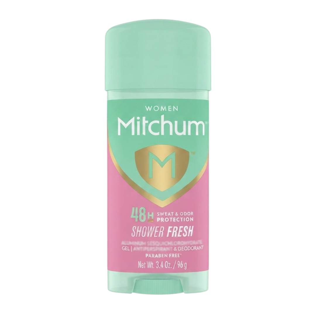 Mitchum Women Shower Fresh Gel Deodorant 48H, 3.4 oz / 96 g (PACKAGING MAY VARY)