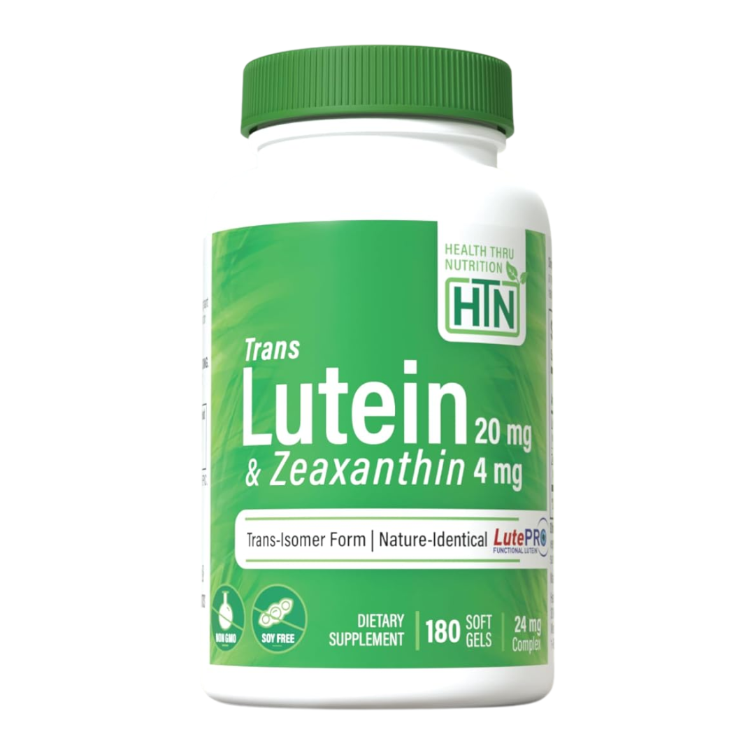 Health Thru Nutrition Lutein 20 mg with Zeaxanthin 4 mg