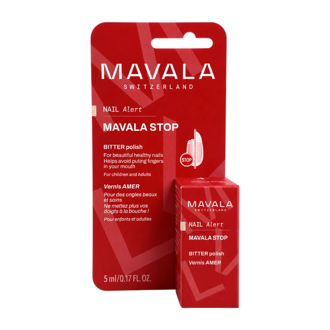 Mavala Stop  Nail Alert Transparent Nail Polish for Healthy & Beautiful Nails, 0.17 fl.oz / 5ml