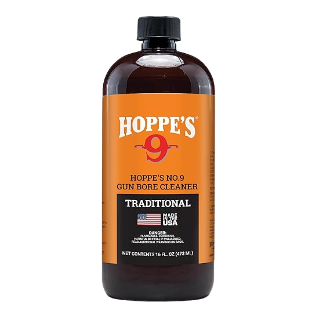 Hoppe's No. 9 Gun Bore Cleaner 16 fl.oz / 473 ml (PACKAGING MAY VARY)