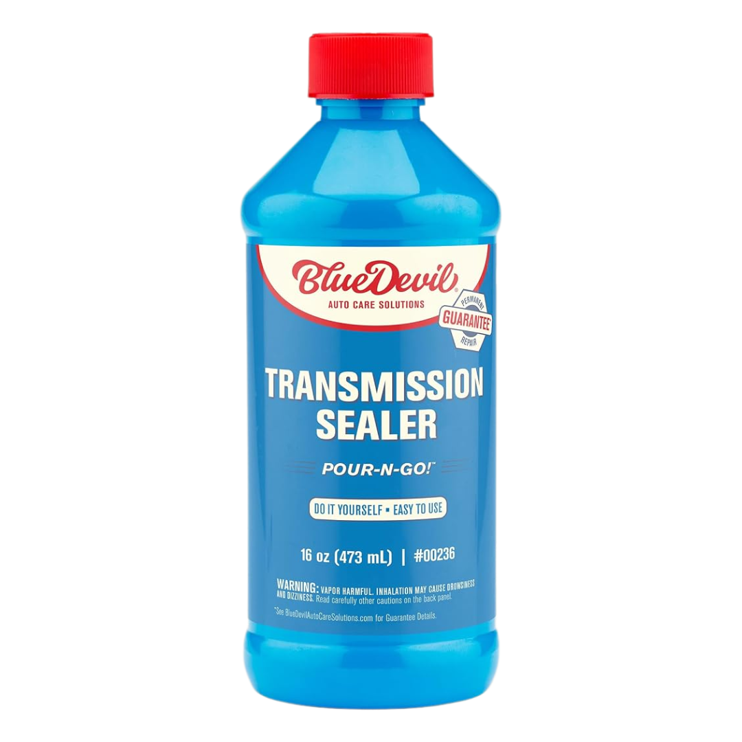 BlueDevil Transmission Sealer Pour-n-Go, 16 oz / 473 ml (00236)