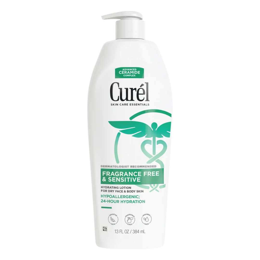 Curel Fragrance Free Lotion for Dry Sensitive Skin (13 fl oz)