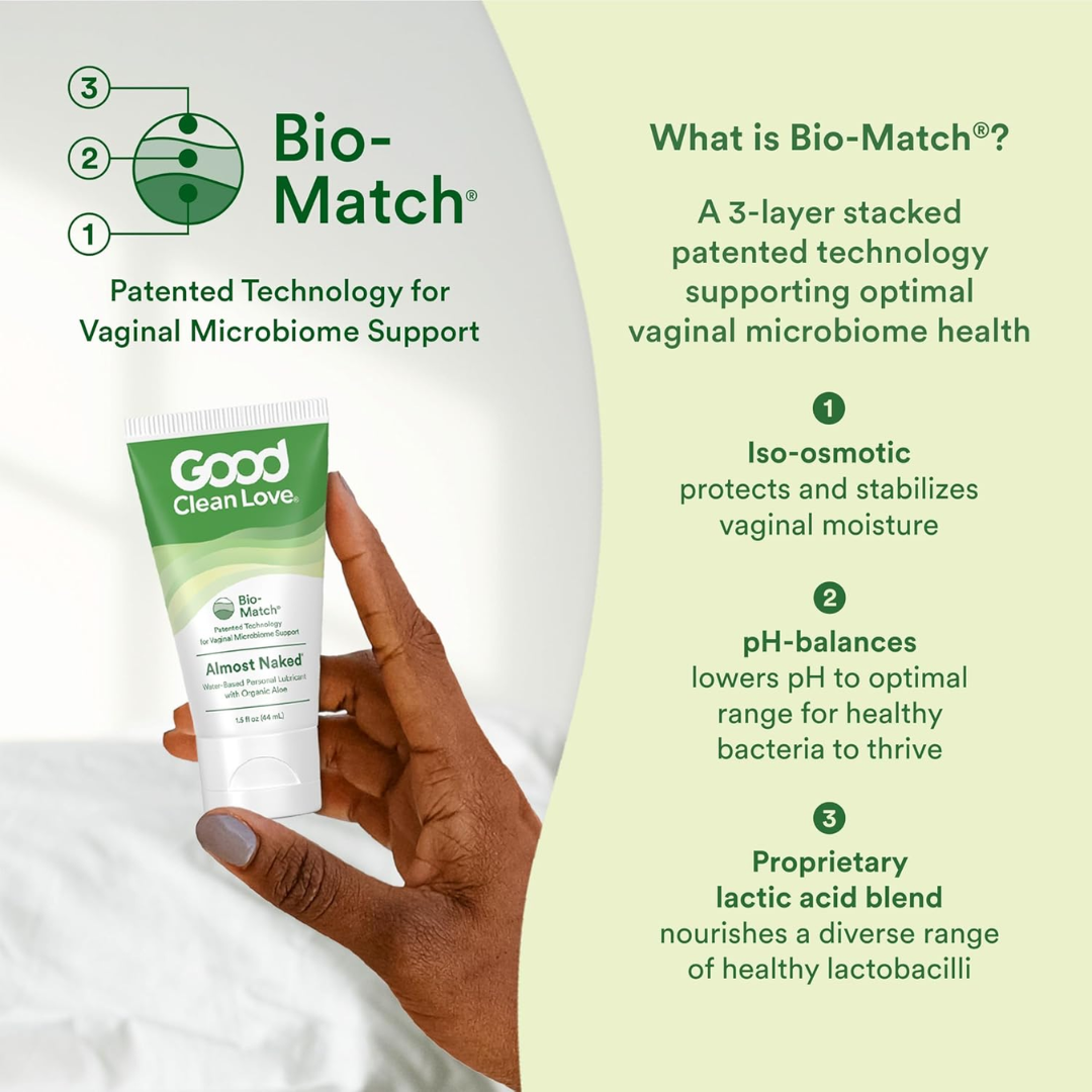 Good Clean Love Bio-Match Almost Naked Personal Lubricant, 1.5 oz / 44 ml