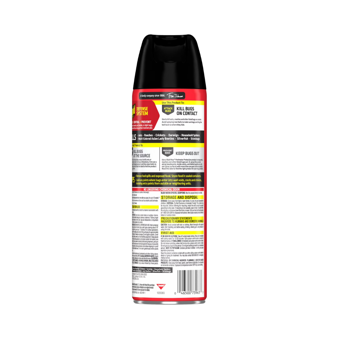Raid Ant & Roach Defense System Lavender Scent, 17.5 oz