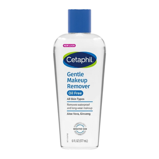 Cetaphil Gentle Makeup Remover Oil-Free, 6 oz / 177 ml