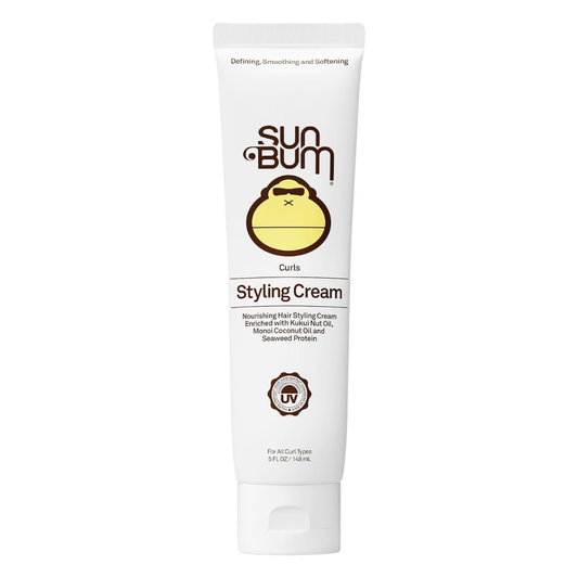Sun Bum Curls Nourishing Hair Styling Cream, 5 oz / 148 ml