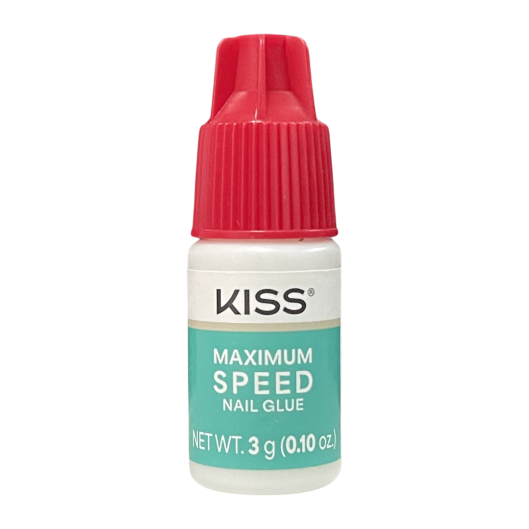 KISS Maximum Speed Nail Glue, 0.10 oz / 3 g (NOT CARDED)