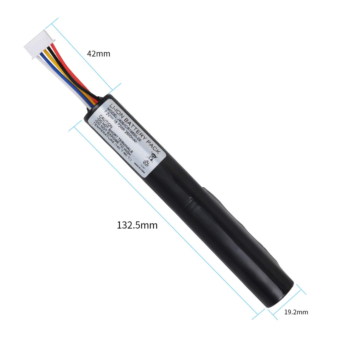 Hixon Li-Ion Replacement Battery for B&O A2 3000mAh 7.2V 21.6Wh