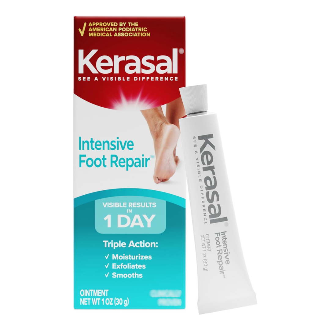 Kerasal Intensive Foot Repair Ointment, 1 oz / 30 g