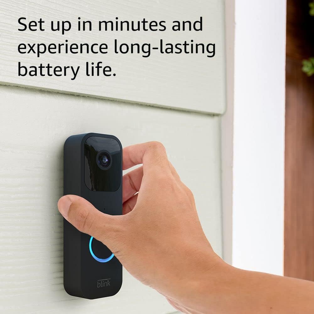Blink Video Doorbell Smart Security Camera