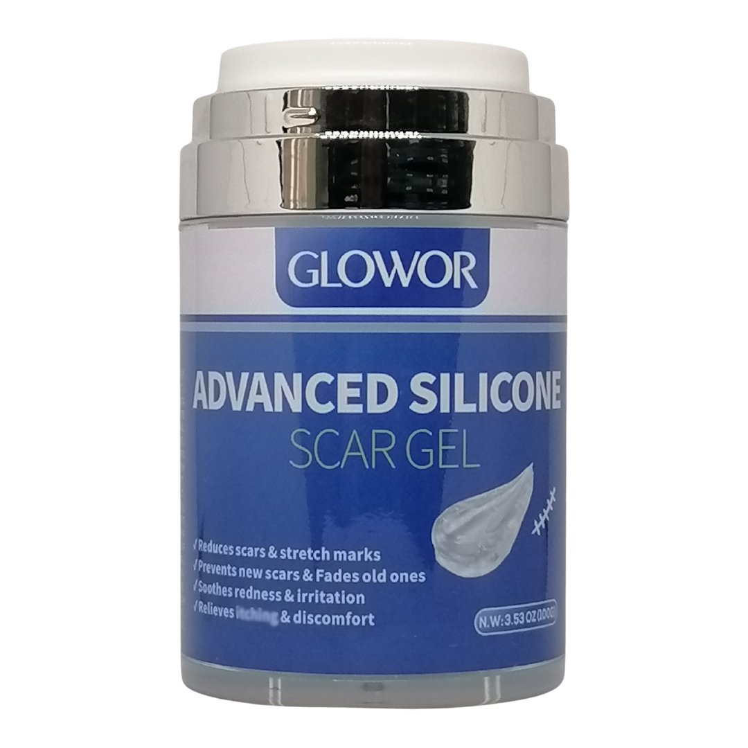 Glowor Advanced Silicone Scar Gel, 3.53 oz / 100 g (NO BOX & CAP)
