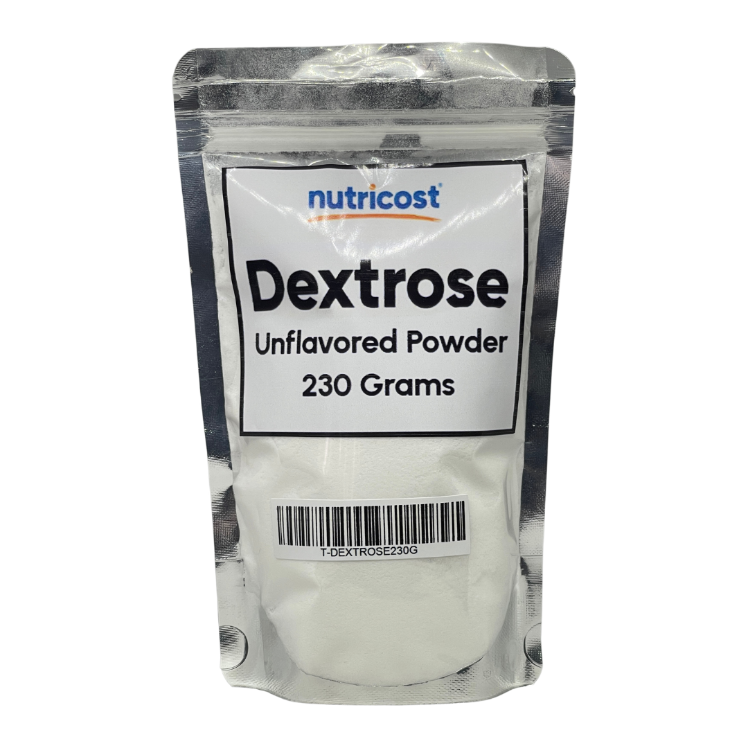 Trial Size Nutricost Dextrose Unflavored Powder, 230 g