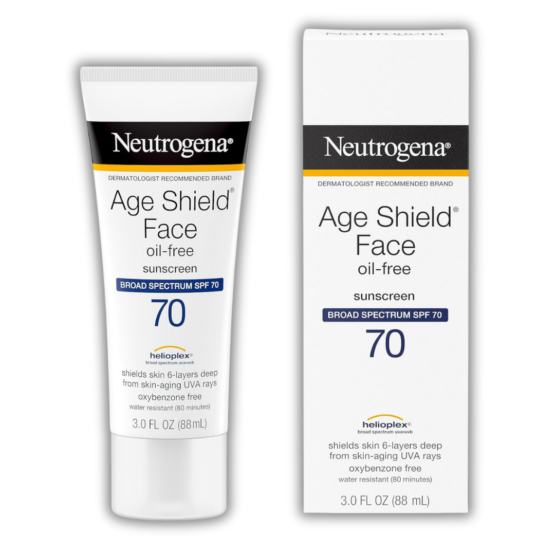 Neutrogena Age Shield Face Oil-Free SPF 70 Sunscreen 3.0 fl oz / 88ml