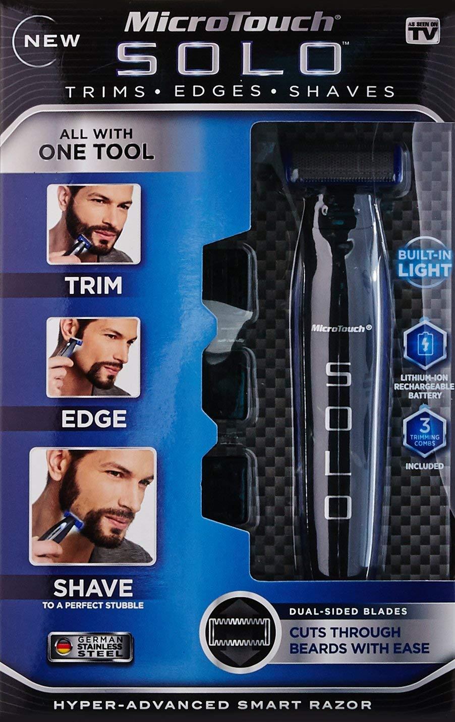 Micro Touch SOLO Rechargeable Full Body Trimmer and Shaver