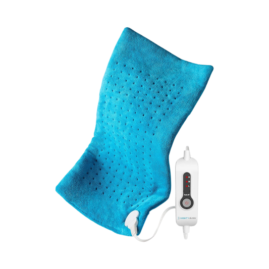 Mighty Bliss Electric Heating Pad Large for Body Relief, 12" x 24" (NO MANUAL)