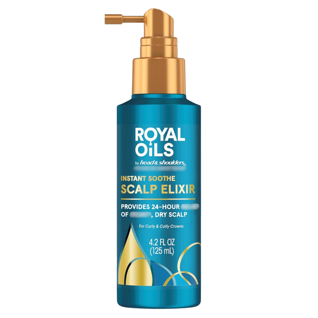 Head & Shoulders Royal Oils Instant Soothing Scalp Elixir, 4.2 oz / 125 ml