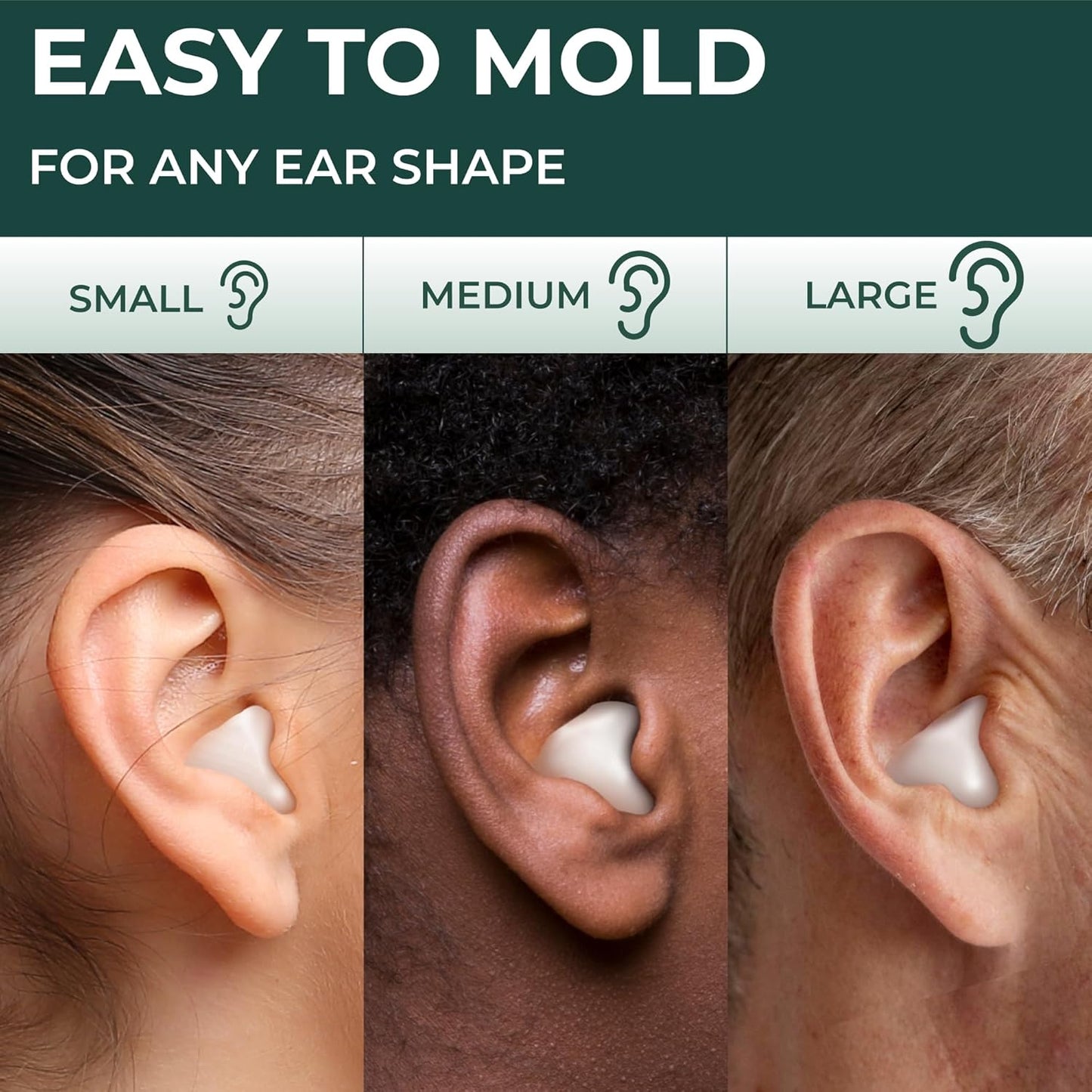 PQ Earplug with Sound Blocking Level of 32 Db (15 Wax Pillows)