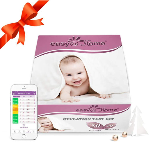 Easy@Home Ovulation Test Kit (50 LH Test + 20 HCG Test)