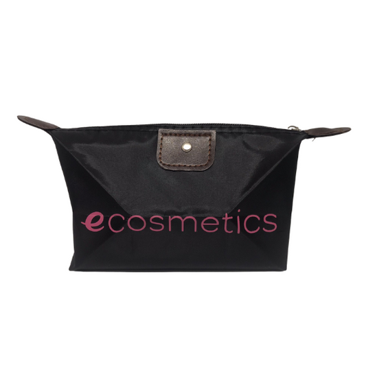 Ecosmetic Black Makeup Bag