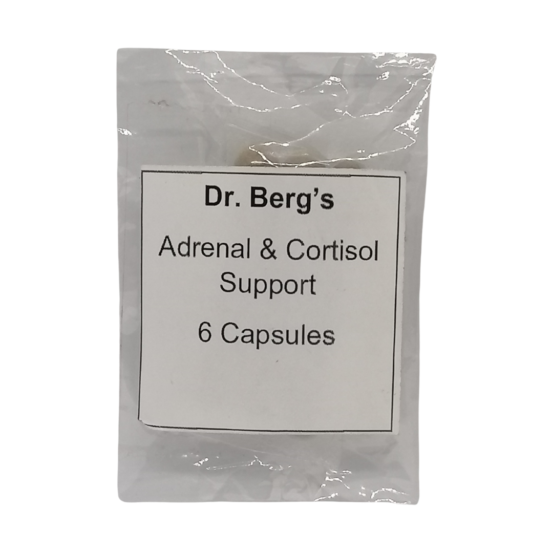 Trial Size Dr. Berg's Adrenal Support, 6 Capsules