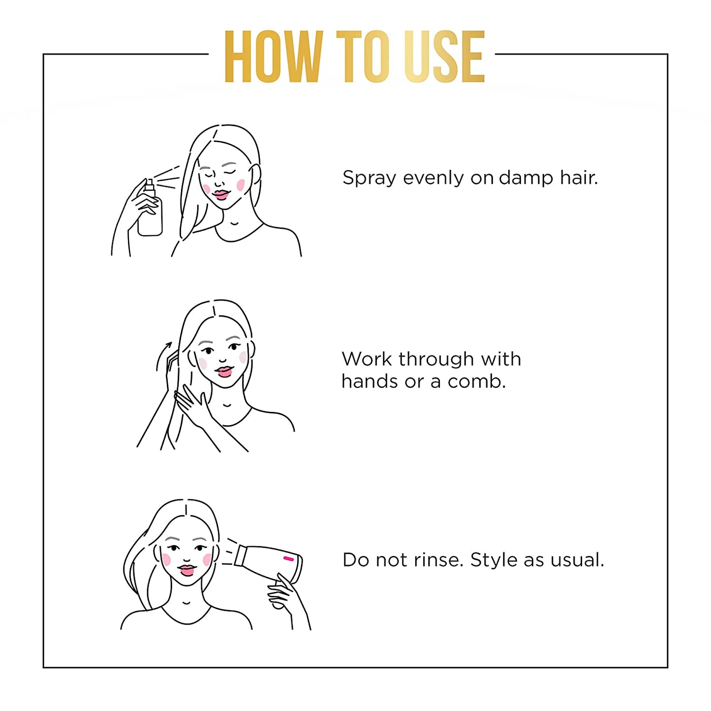 Pantene Pro - V Miracle Rescue 10 in 1 Multitasking Spray 5.7 Oz + Split End Repair Serum, 3.2 Oz