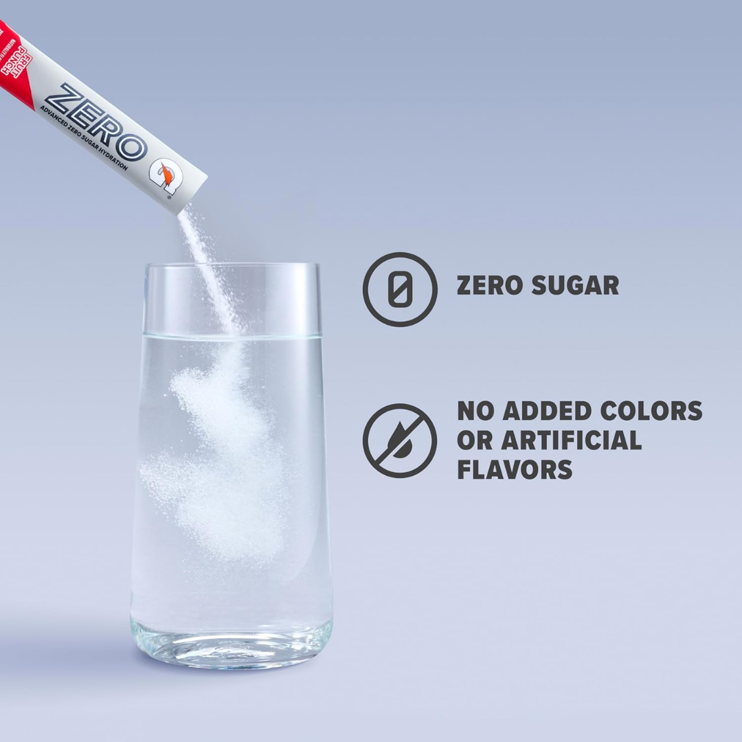 Gatorade G Zero Sugar Thirst Quencher Electrolyte Powder Glacier Freeze 3.5 g, 8 Sticks