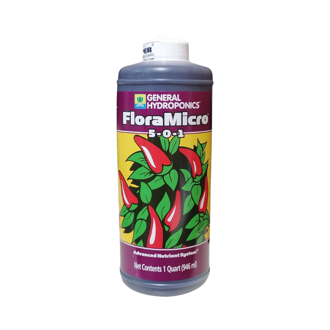 General Hydroponics Advanced Nutrient System FloraBloom, FloraGro & FloraMicro, 946 ml