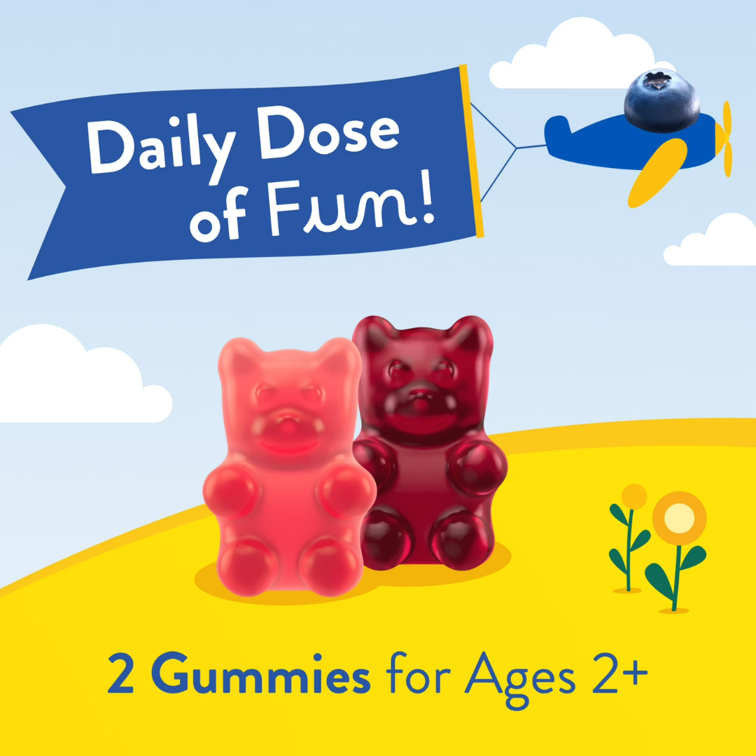 Vitafusion L'il Critters Kids Fiber, 90 Gummies