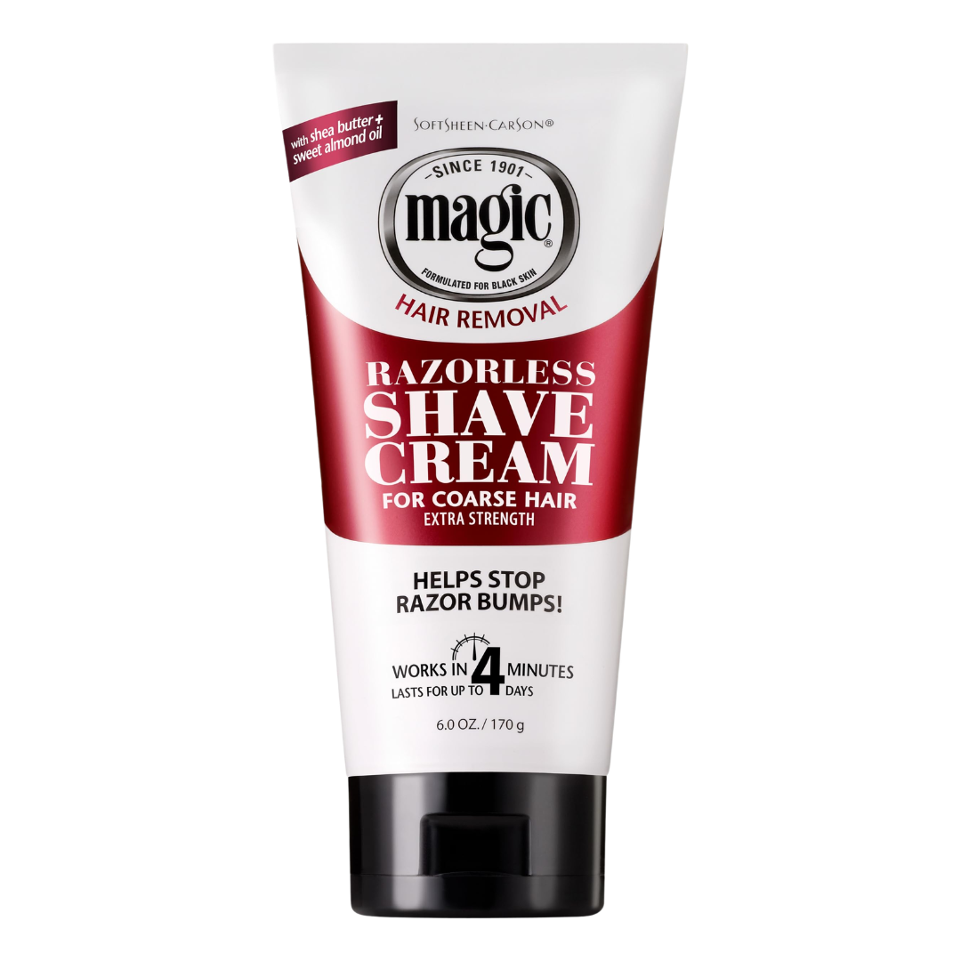 Softsheen Carson Magic Razorless Shave Cream Extra Strength, 6 oz