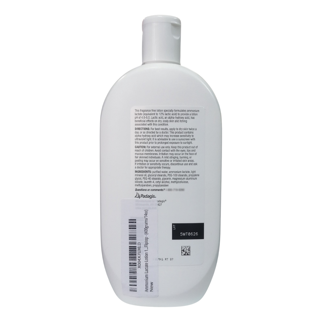Padagis Ammonium Lactate Lotion, 14 oz / 400 g