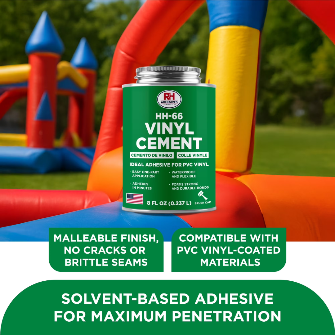 RH Adhesives HH-66 Vinyl Cement Adhesive, 8 oz