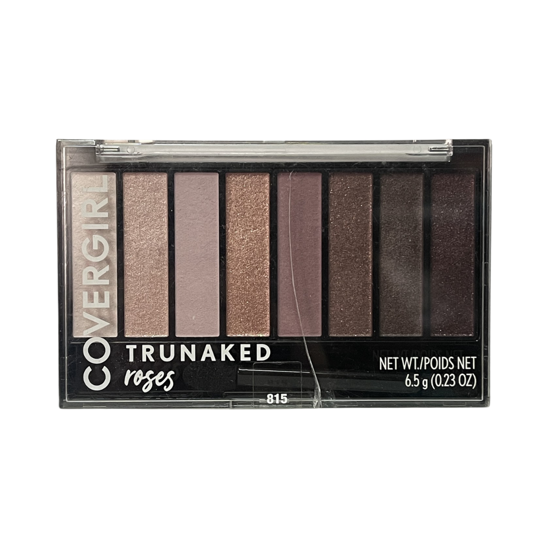Covergirl Eyeshadow Palette TruNaked 815 Roses, 0.23 oz / 6.5 g (DAMAGED COVER)