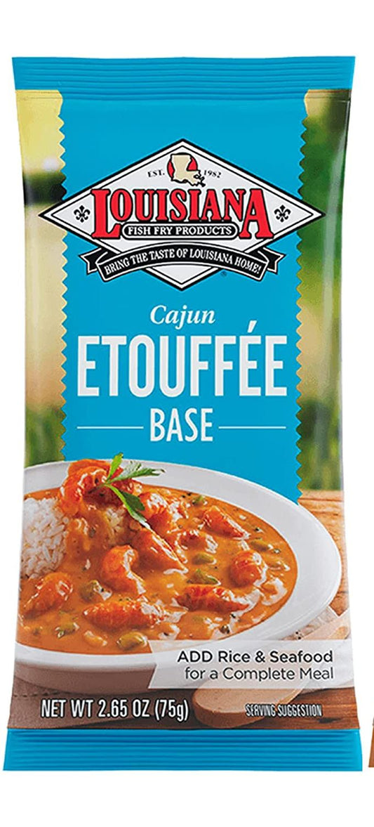 Louisiana Fish Fry Products Cajun Etouffee Base, 2.65 oz / 75 g