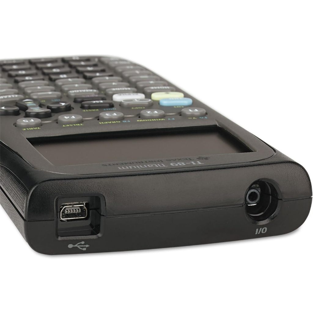 Texas TI-89 Titanium CAS Graphing Calculator Permitted SAT and AP, 1Qty Packaging May Vary