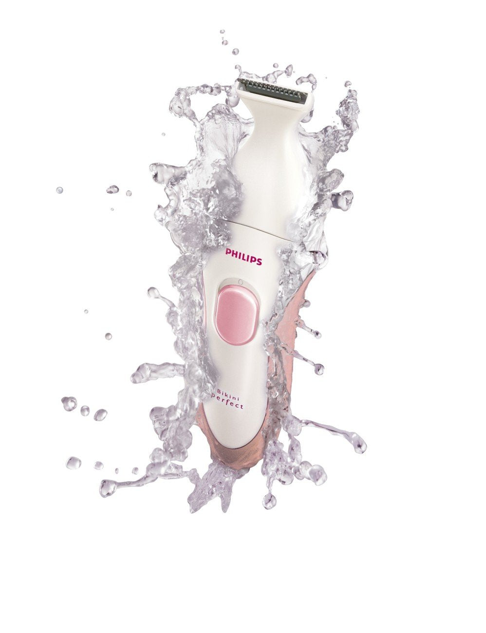 PHILIPS BikiniPerfect Advanced, Wet & Dry Trimmer for Bikini, cordless and rechargable use, 3 attachments HP6376/61