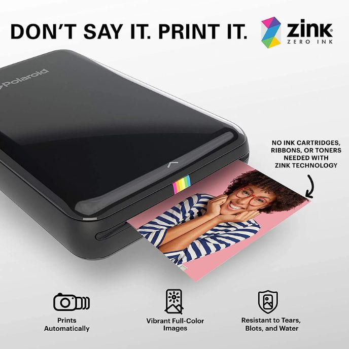 Zink Photo Paper 2x3 (30 Pack), Compatible with Snap Touch, Zip & Mint Cameras