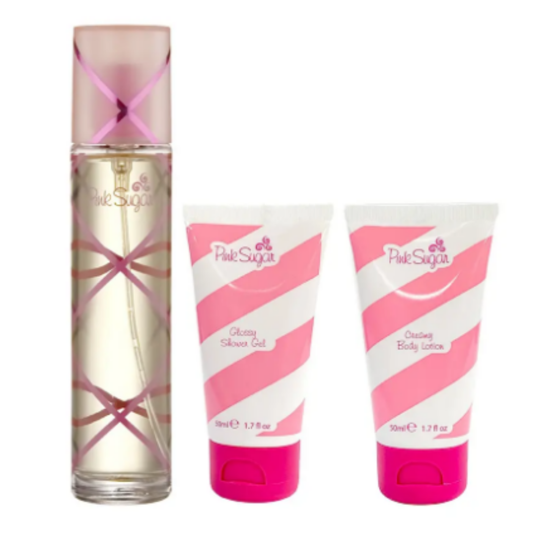 Shop Aquolina Pink Sugar Candy Dream Sweet Addiction EDT Set in