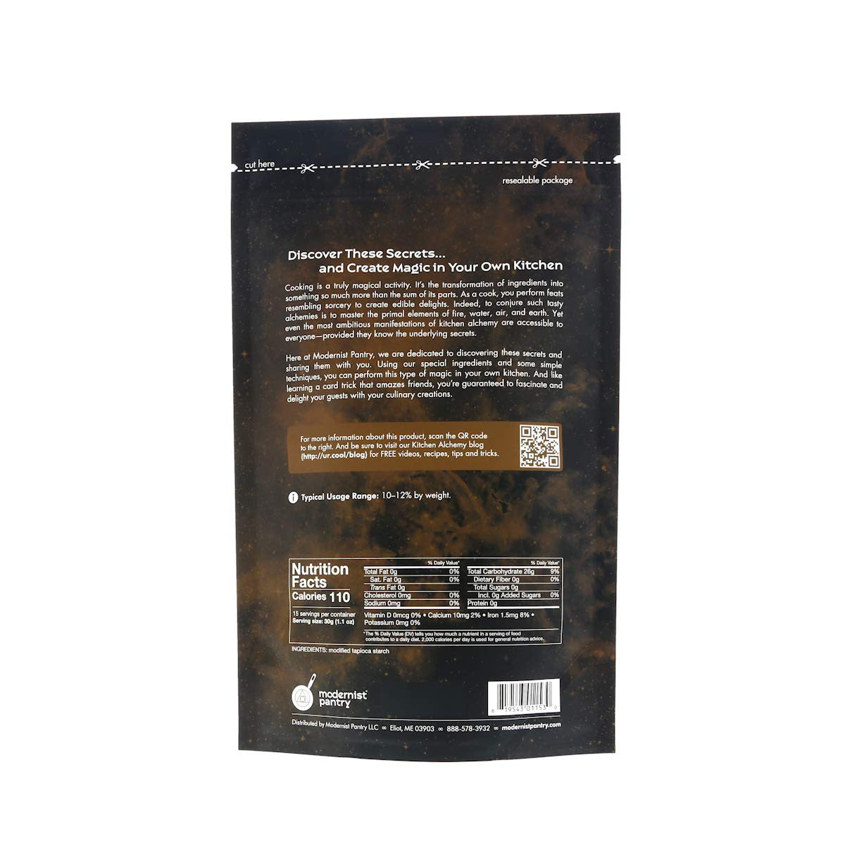 Modernist Pantry Improved Expandex GF Tapioca Starch 400g / 14 oz, Gluten-free