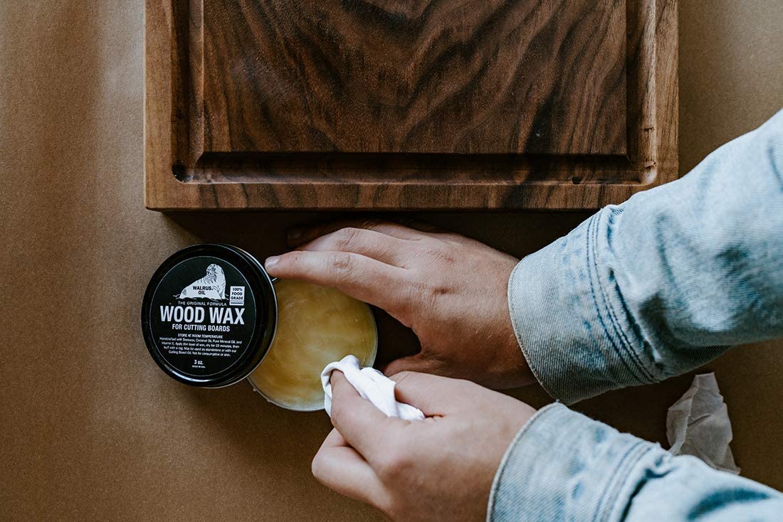 Walrus Oil Wood Wax for Cutting Boards, 3 oz / 85 g