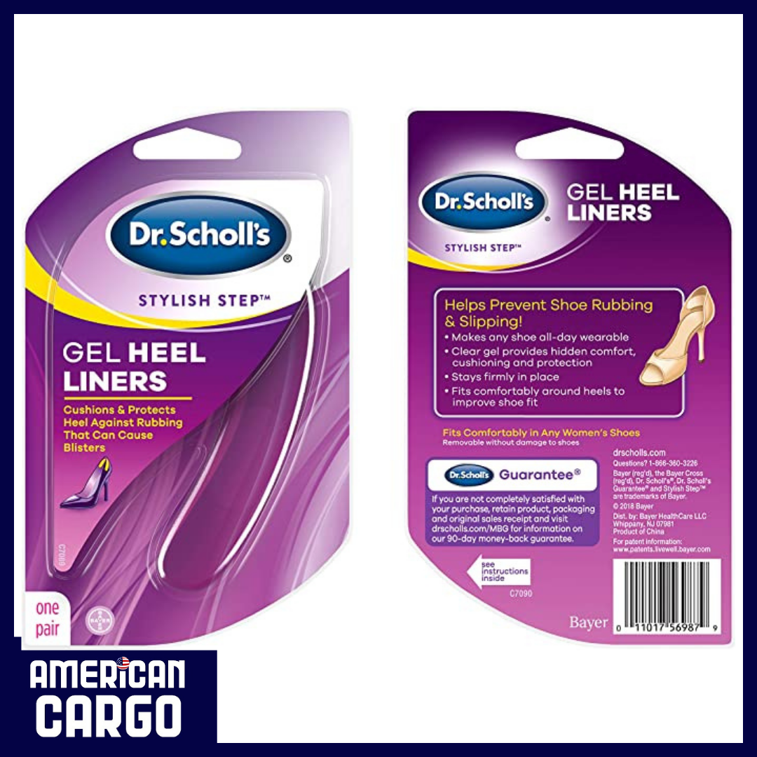 Dr. Scholl’s Stylish Step Gel Heel Liners 1 Pair - One size fits all