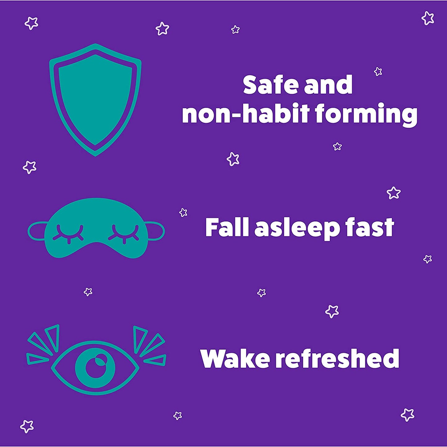 Wellness Basics Maximum Strength Sleep-Aid 50mg Nighttime Sleep Aid Non-Habit Forming, 96 Softgels