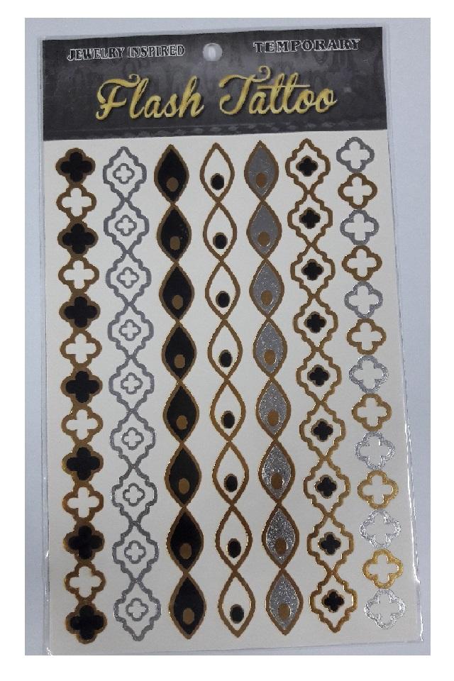 FlashTat Jewelry Inspired Temporary Flash Tattoo