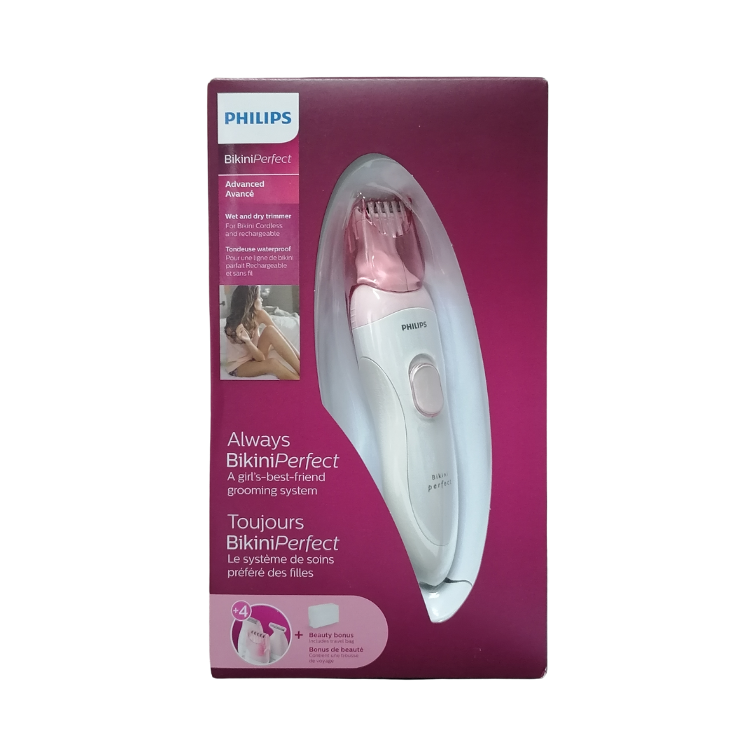 Philips BikiniPerfect Advanced Wet & Dry Trimmer, HP6376