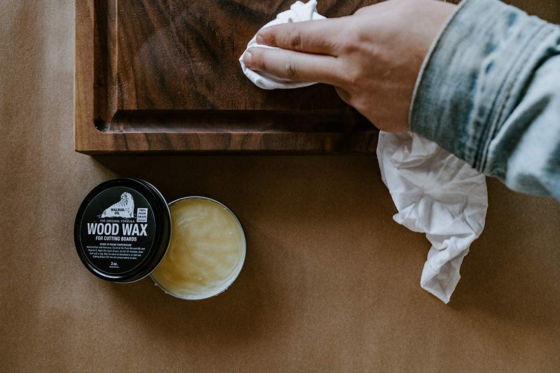 Walrus Oil Wood Wax for Cutting Boards, 3 oz / 85 g