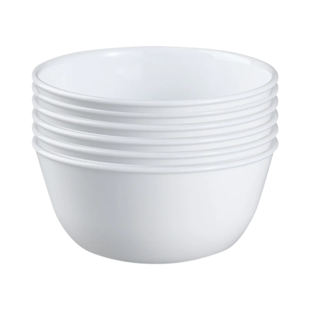 Corelle Bowl Winter Frost White, 6 Piece