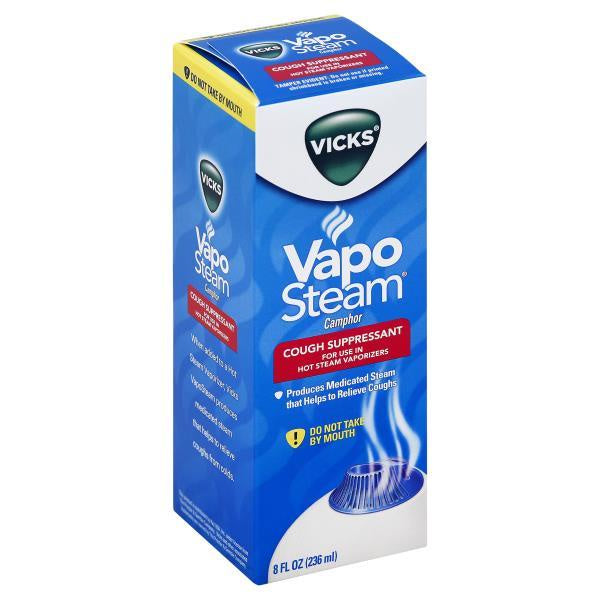 Vicks Vaposteam Camphor, Cough Suppressant (8 fl.oz / 236 ml)