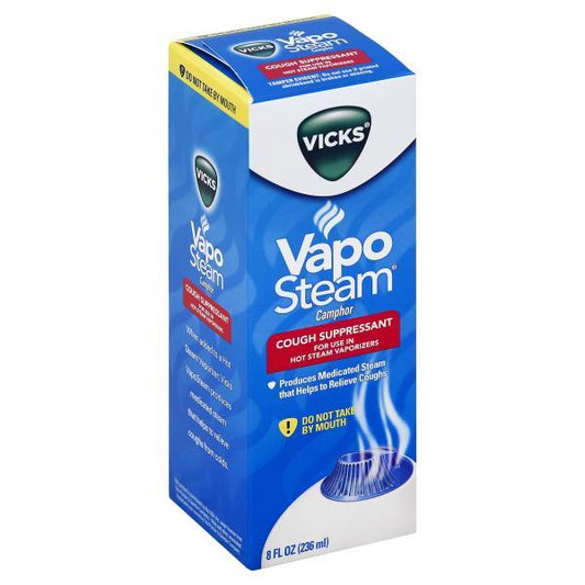 Vicks Vaposteam Camphor, Cough Suppressant (8 fl.oz / 236 ml)